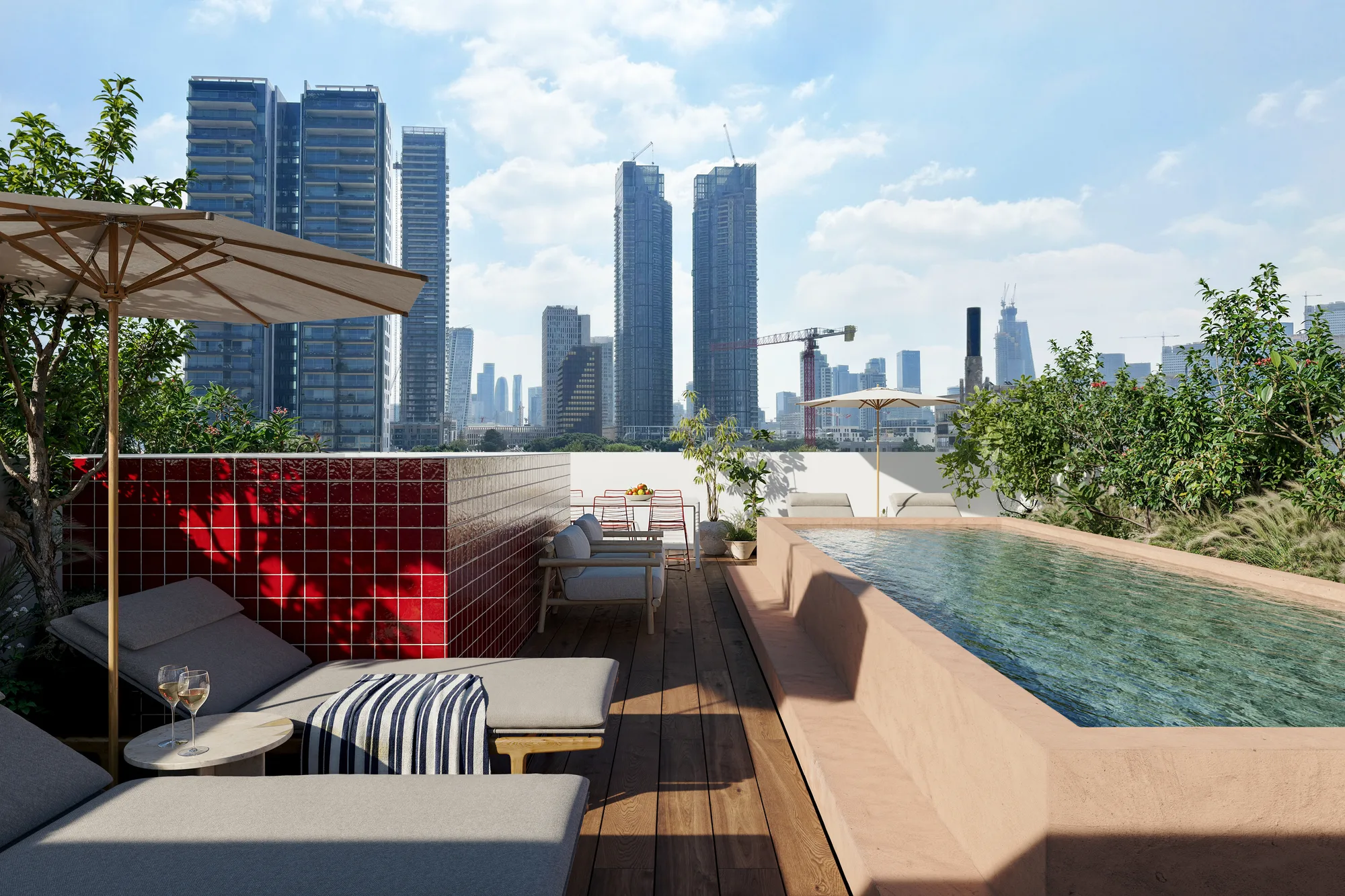 23 Sokolov, Tel Aviv, Israel — 3D RENDERING (8)